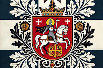 design custom coat of arms, family crest