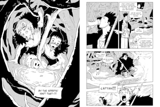 draw manga comics page