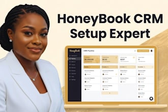 deliver expert honeybook CRM setup