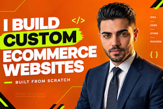 build a professional ecommerce website and online store