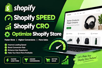 do shopify speed, shopify cro, optimize shopify store