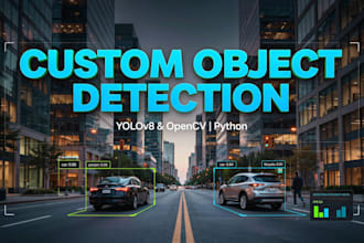 do computer vision and yolov8 object detection with opencv