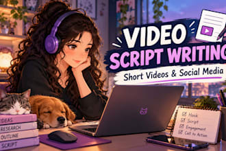 write engaging scripts for short videos and social media
