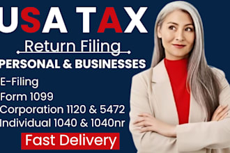 prepare and efile us tax returns usa tax filing for individuals and businesses