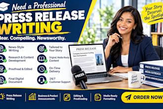 do press release writing and press release distribution in 24 hours US, UK