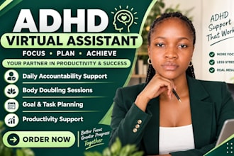 adhd accountability partner virtual assistant body double and productivity coach