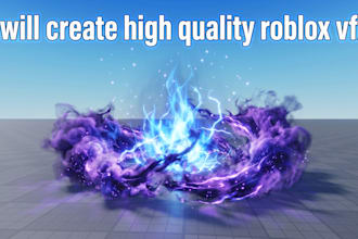 create high quality roblox vfx