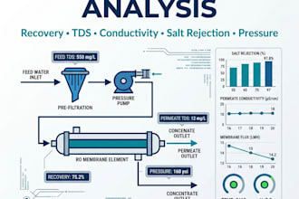 analyze ro water treatment performance