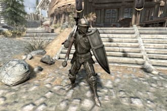 create custom skyrim se ae 3d armor, outfit mods and game assets