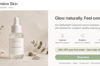 design fb ads, google ads, product editing
