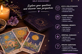 provide an insightful and personalized tarot reading