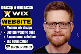 design, redesign, and develop a wix ecommerce store