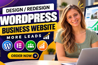 build wordpress business website for small business lead generation and growth