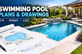 design your backyard swimming pool, patio and landscape layout