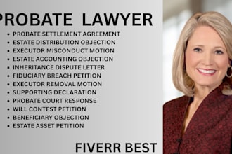 be your probate lawyer for inheritance disputes, will and fiduciary breaches