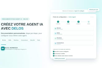 je vais créer votre documentation pour un agent ia