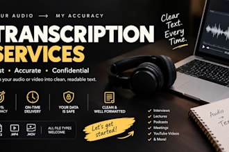 manual and accurate transcription available at cheap rates