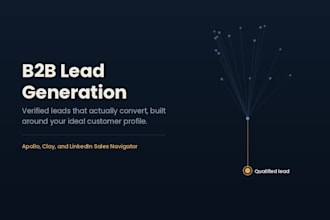 do b2b lead generation and build verified email lists