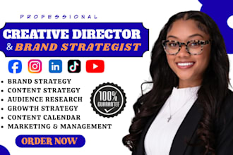 be your creative director, social media strategist, and brand strategist