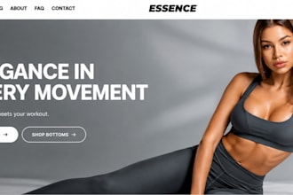 shopify clothing brand website, shopify clothing store, shopify store design