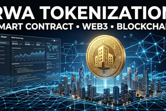 rwa asset tokenization real estate token smart contract blockchain development