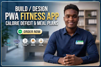 je vais développer votre application mobile de déficit calorique et pwa