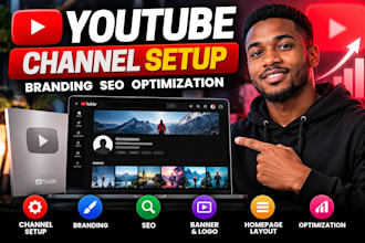 do youtube channel create setup branding SEO optimization and video ideas