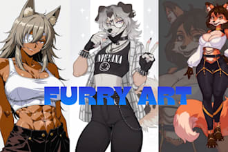 draw furry art fursona anthro character furry pfp furry illustration furry oc