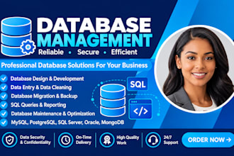 organize, clean and manage your database