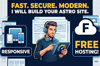 build a fast secure website with free cloudflare hosting