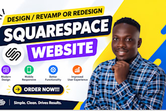 revamp squarespace website edit squarespace website redesign squarespace website