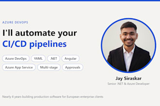 set up azure devops ci cd pipelines for your dotnet project