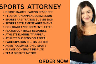 be your sports lawyer for athlete eligibility,disciplinary and contract disputes