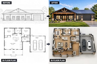 design barndominium, pole barn, barn house and shop house floor plans