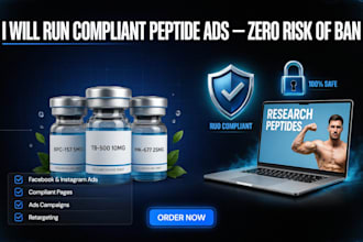 fix peptide ads issues run complaint peptide ads fb ig social media peptide ads