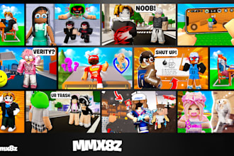 make you a 3d roblox youtube thumbnail