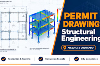 be your civil and structural engineer for arizona and colorado permit set