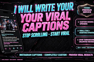 write viral aesthetic instagram captions quotes and bio