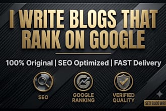 write SEO blog post that ranks and converts