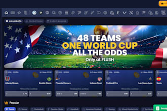 do UI UX design for tournament app bet app bet website with prototype