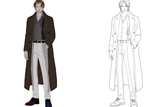 create custom character illustration, character  design and oc art