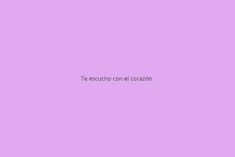 te acompaño con mucho cariño