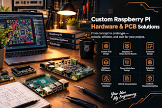 do pcb design for raspberry pi cm4 cm5 carrier board, pcb layout