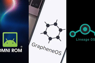 develop a custom android rom using asop, lineageos, grapheneos or calyxos