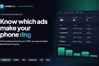 set up callrail call tracking and lead attribution in gohighlevel