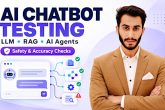 test your ai chatbot, llm, rag app, or ai agent