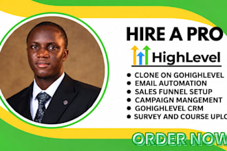 setup and manage gohighlevel account, xlead, automation expert, fix ghl issues