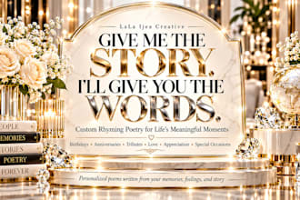 write a personalized rhyming poem for someone special