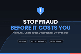 detect fraud and chargeback risks in your shopify or woocommerce store