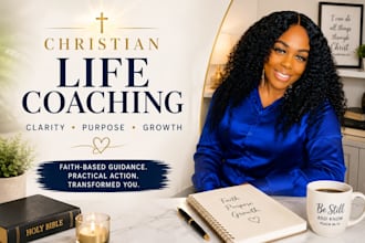 be your christian life coach for healing confidence, purpose and personal growth